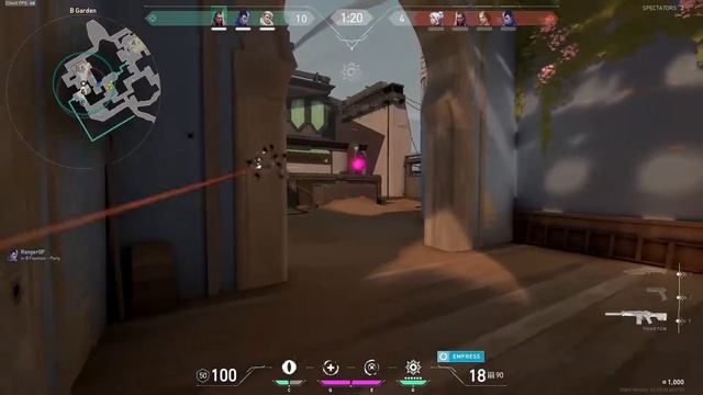 valorant reyna ace with oni phantom #ace смотреть онлайн