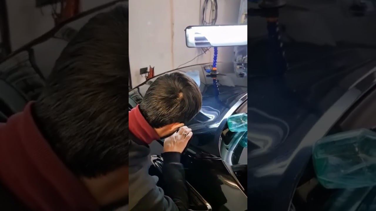 Удаление вмятин без покраски Москва смотреть онлайн