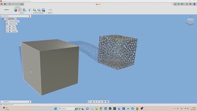 Как использовать эффект voronoi на льюбой 3d модели (англ.)