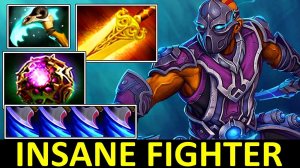 INSANE FIGHTER [ ANTI-MAGE ] SUPER STRONG CARRY WITH NEW META