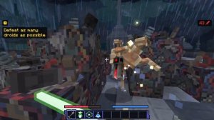 Minecraft Path of The Jedi Part IV: Fighting Endless Droids Somewhere On Kamino.