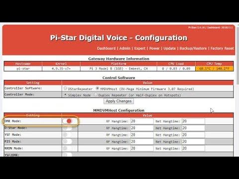 Config หลังจาก อิมเมจไฟล์ Pi-star смотреть онлайн
