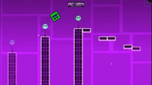 Geometry Dash (Геометрия Тире) 1 уровень прохождение.