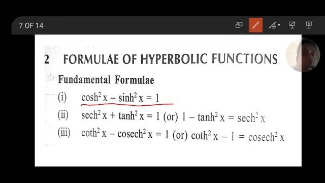 Hyperbolic  functions