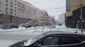 Прогулка по Новосибирску в 4K по ул. Ленина