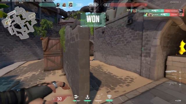 Cracking the Code: 4 Minutes of Calm Aim #valorant смотреть онлайн