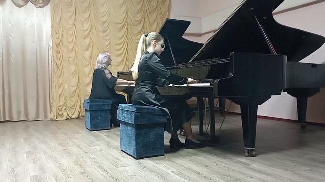 Г. Свиридов."Вальс" к повести "Метель" А.Пушкина.Исп.Отачкина София, Горохова Т. Л. смотреть онлайн