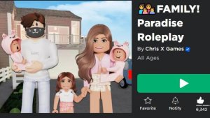 FAMILY! Paradise Roleplay (СЕМЬЯ! Райская ролевая игра)|Roblox game