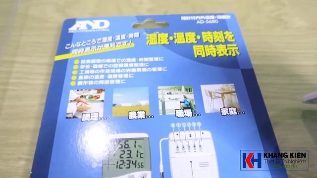 Thử Máy Mới Nhiệt ẩm kế điện tử AD-5680 смотреть онлайн