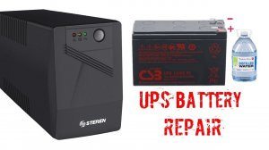 How to Repair UPS 12V 7Ah Battery