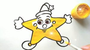 ЗВЕЗДА / мультик раскраска для детей / Нарисуй Ка