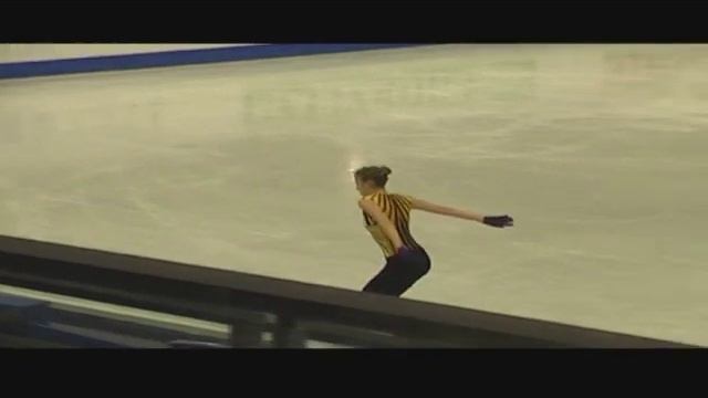Carolina Kostner Short program practice Nice 2012 смотреть онлайн