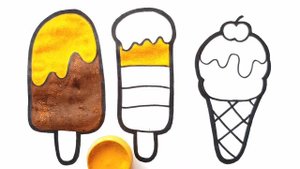МОРОЖЕНОЕ ЭСКИМО / ICE CREAM / УЧИМСЯ РИСОВАТЬ И РАСКРАШИВАТЬ / НАРИСУЙ КА