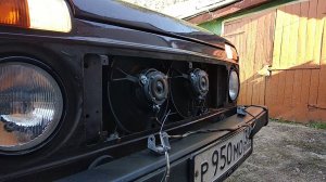 Работа вентиляторов21214 на 21 ниве