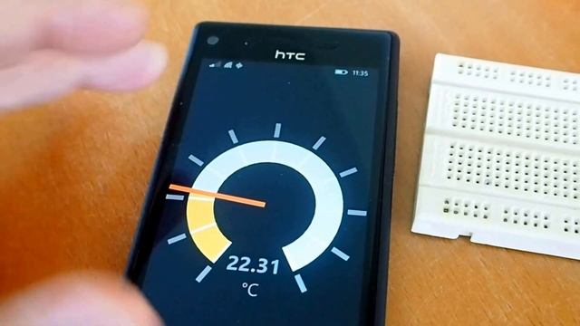 Raspberry Pi Internet Thermometer смотреть онлайн