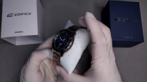 Обзор наручных часов Casio EDIFICE EFV 590D 1AVUEF | Japan Casio | Holub TV