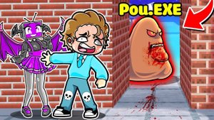 👹😱 ЧТО СЛУЧИЛОСЬ С КАКАШКАЙ ПОУ В МАЙНКРАФТ?! КРАСЯ POU.EXE MINECRAFT