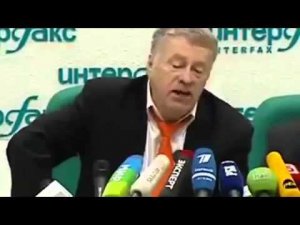 Жириновский пародирует Путина!