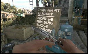 Где найти пистолет в самом начале игры в Dying light