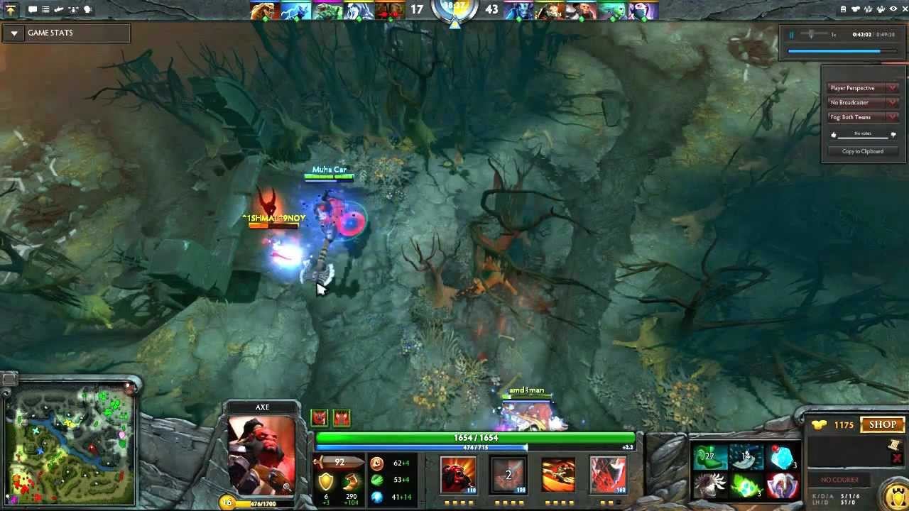 Dota 2 Axe blink dagger + ulti: muha car pro ultimate pwnage skillz смотреть онлайн