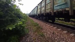 Вечерняя встреча. Электровозы 4ЭС5К-004 и 3ЭС5К-282 "Ермак" с грузовыми поездами и приветом