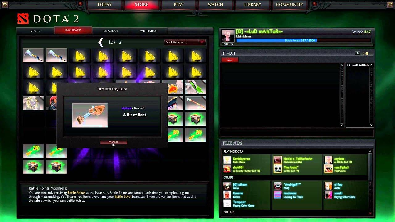 Dota 2 Unboxing 10 Treasures of Champions 2013 смотреть онлайн