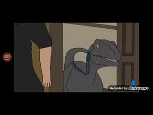 Велоцираптор Блю против Индораптора