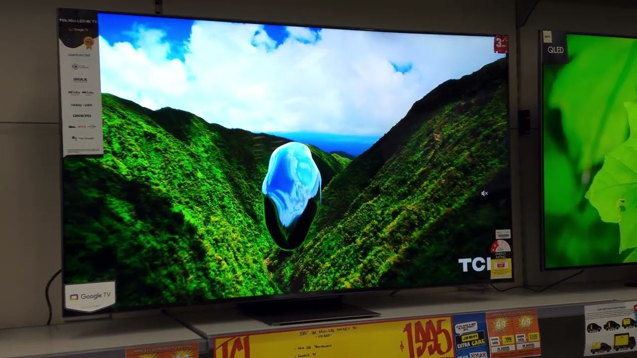 TCL 50C835 4K demo смотреть онлайн