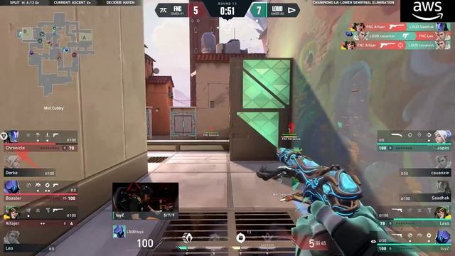 Fnatic vs LOUD - HIGHLIGHTS🔥Valorant Champions 2023 | Valorant
