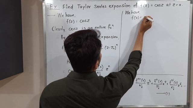 Taylor Series of cosz  | L4 | TYBSc Maths | Complex Power Series @ranjankhatu
