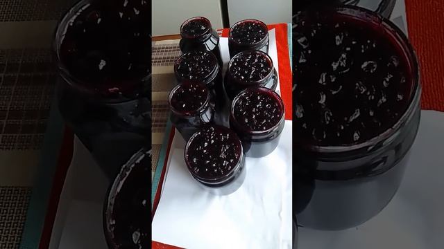 Варенье из черной смородины