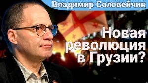 Новая революция в Грузии. Запад снова вмешивается? | Владимир СОЛОВЕЙЧИК