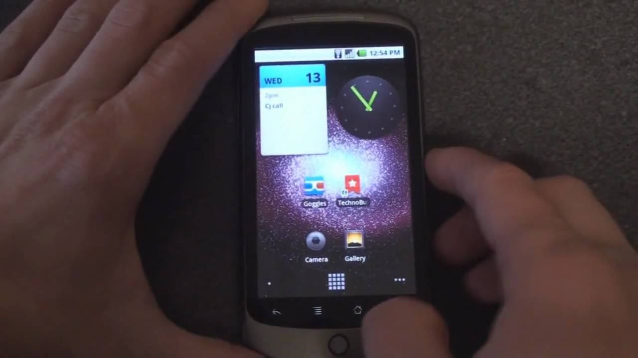 Nexus One Homescreens and Live Wallpaper | Pocketnow смотреть онлайн