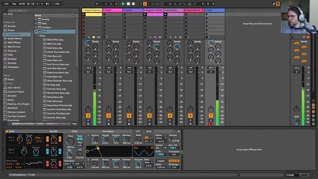 Sketching a Dungeon Synth Track in Ableton with Drift | Music Production Livestream смотреть онлайн