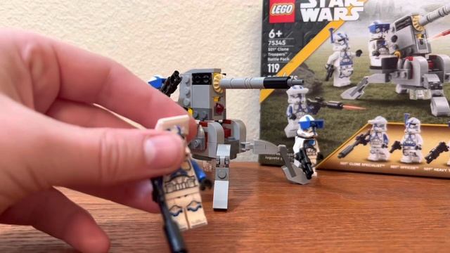 Lego Star Wars 501st battle pack build and review 75345 смотреть онлайн