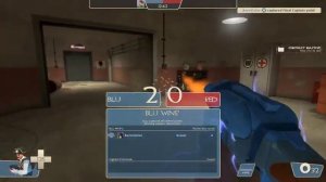 Team Fortress 2 Empty server with strange and cryptic guy in chat