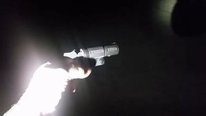 Homemade Guns Video 1b: Leinad/SWD/Cobrey Flare Gun conversion to pepperbox 22 (test fire)