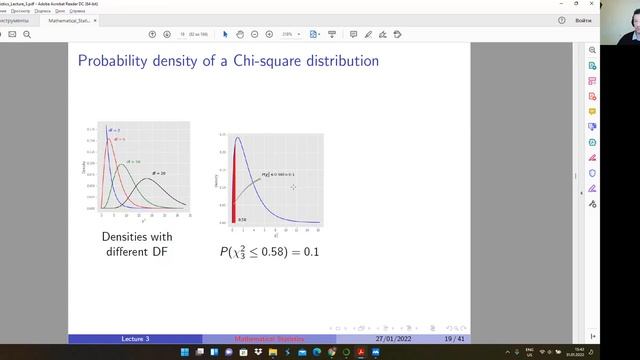 Mathematical Statistics. Lecture 3. Sampling distributions
