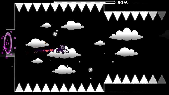 Мой уровень в Geometry Dash!