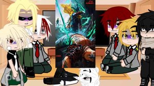 Mha React to Original// Framed/Betrayed/ Dead Deku Au// No part 2// Short// TodoDeku Au// Gacha clu