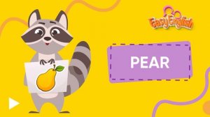 Фрукты на английском. Английские фрукты для детей.