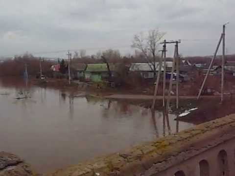 затопление Заречки 2013г.в г.Сорочинске