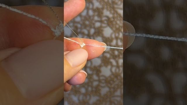Когда изнаночная сторона не менее прекрасна, чем лицевая. #фриволите #фриволитечелноком #фриволитемк