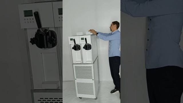 Как продавать БОЛЬШЕ МОРОЖЕНОГО? Обзор фризера для мягкого мороженого от just Apple