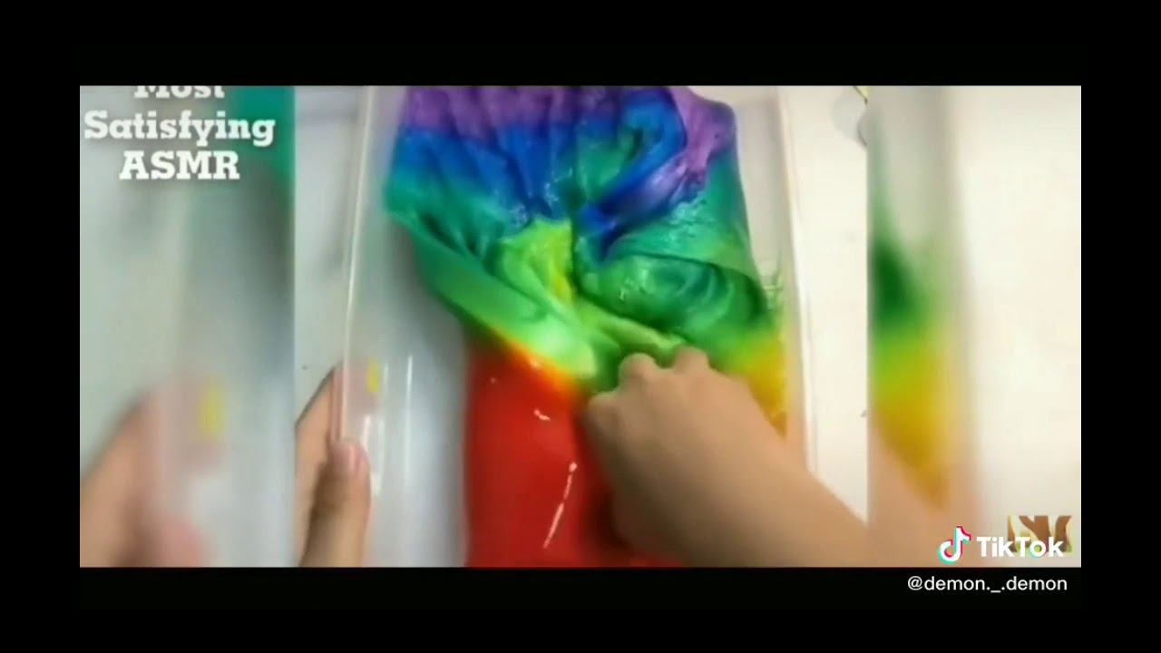 АСМР истории (мыло, слаймы, мел...)
