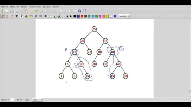 Clase 17 Fundamentos de algoritmos (FADA) Árboles binarios de búsqueda II смотреть онлайн