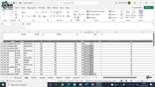 Frequently used Formula in Excel Part -2 | Most Use Full Formula Trick in Ms-Excel | KSR DATAVIZON