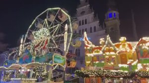 Пешая экскурсия по Рождественской ярмарке в Бремене, Германия. Красивая рождественская ярмарка