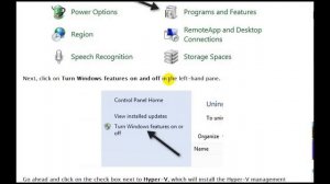 Enable Windows 8 Hyper-V