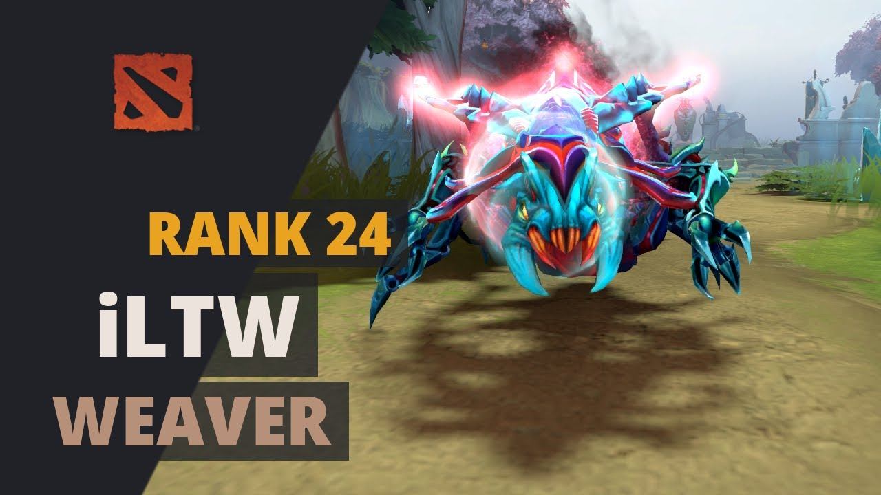 iLTW (Rank 24) plays Weaver Dota 2 Full Game смотреть онлайн
